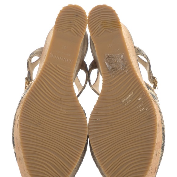 LORIBLU Sandals , Size 11, Animal Print Crystal Sandals - Picture 6 of 6